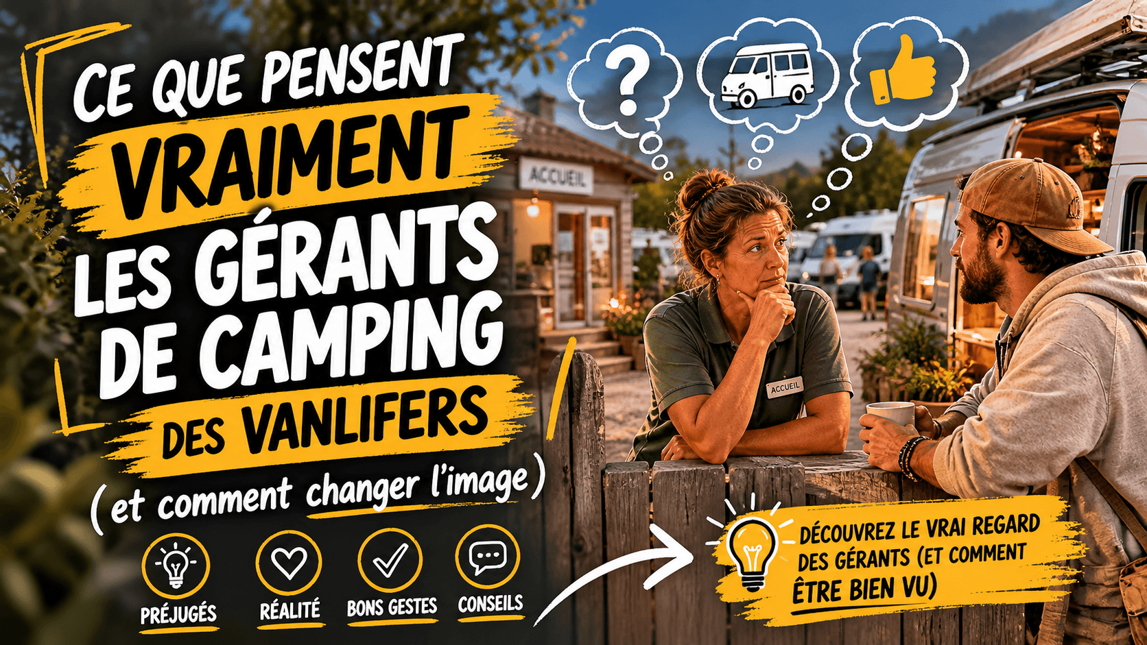 Ce que pensent vraiment les gérants de camping des vanlifers (et comment changer l'image)