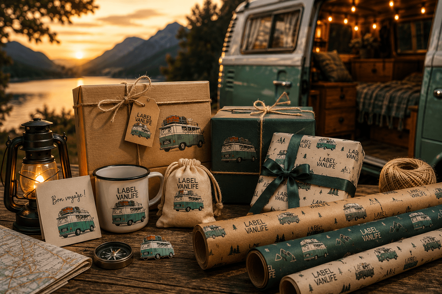 Cadeaux vanlife — idées cadeaux pour amateur de vanlife