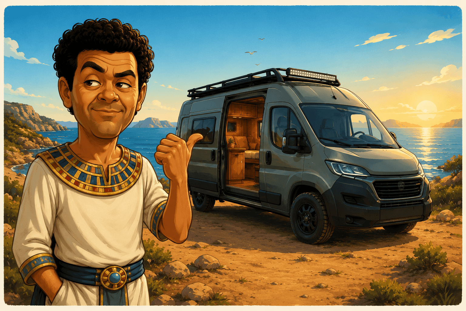 La vanlife avec Jamel — 14 blagues de vanlifer qui sonnent vrai