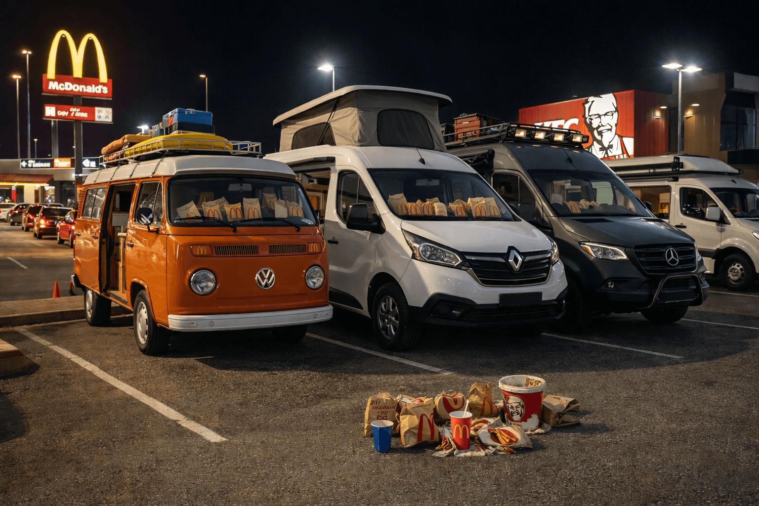 La dérive de la vanlife : quand les spots deviennent du fast-food