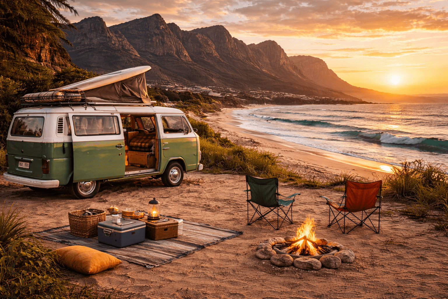 Vanlife en Afrique du Sud : entre safari, Cape Town et routes mythiques