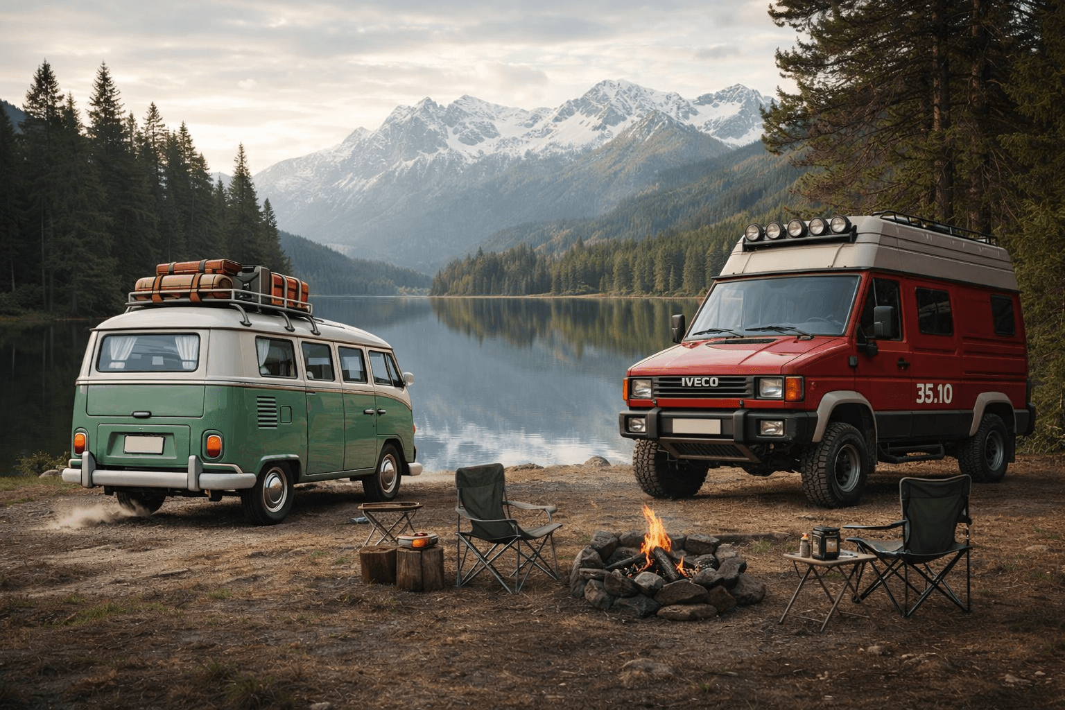 Bastien & Marco l'Iveco : le premier influenceur voyage à rejoindre Label Vanlife