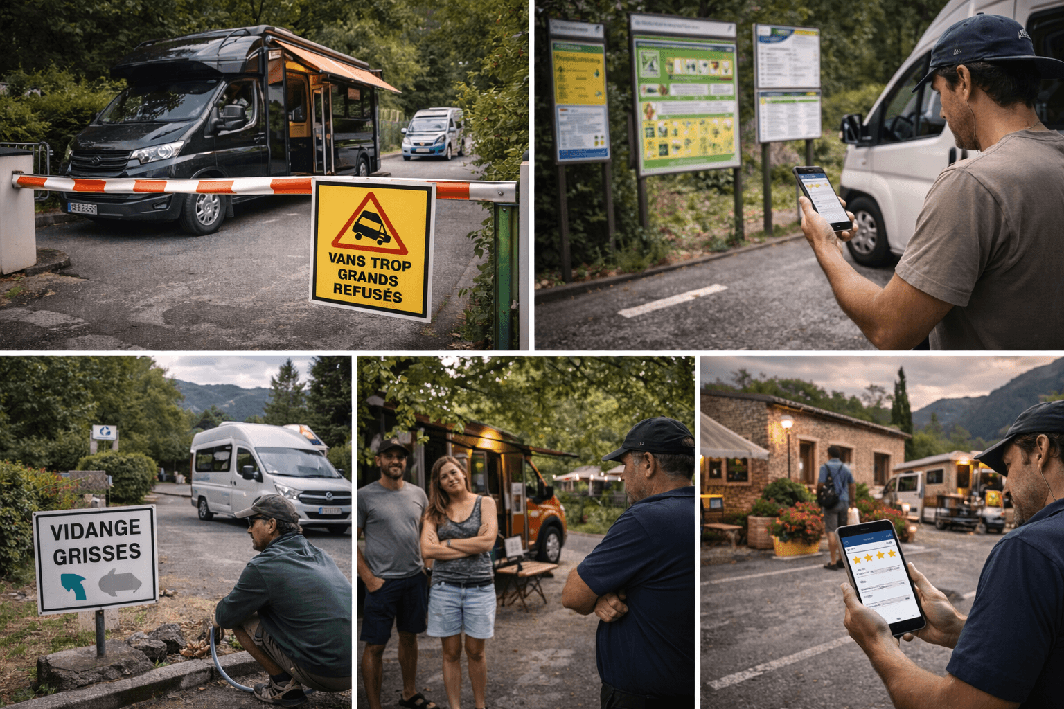 Les 5 erreurs que font les campings face à la vanlife